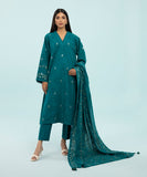 Sapphire U3PE-ST23V9-45 3 Piece Embroidered Jacquard Suit Winter Collection