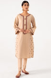 Zeen Woman WAM22138 Beige Eid Ul Adha Prets 2022