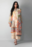Khaadi A210501 Beige Autumn Collection 2021