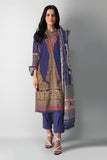 Khaadi A210503 Blue Autumn Collection 2021