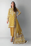 Khaadi A210511 Yellow Autumn Collection 2021