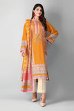Khaadi A21306 Yellow Autumn Collection 2021