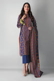Khaadi A21340 Blue Autumn Collection 2021