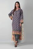Khaadi A21361 Grey Autumn Collection 2021