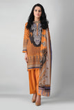 Khaadi A21363 Yellow Autumn Collection 2021