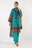 Khaadi ACA22218 Turquoise Eid Lawn Collection 2022
