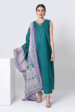 Khaadi A C ACA22301 Green Cambric Lawn 2022