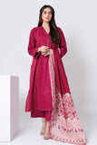 Khaadi A C ACA22301 Pink Cambric Lawn 2022