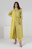 Khaadi A C ACA22312 Yellow Cambric Lawn 2022