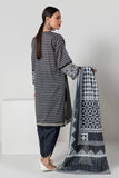 Khaadi A L ALA22301 Black Cambric Lawn 2022