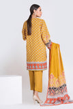 Khaadi A L ALA22304 Mustard Cambric Lawn 2022