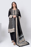 Khaadi A L ALA22305 Black Cambric Lawn 2022