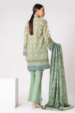 Khaadi A L ALA22306 Brown Cambric Lawn 2022