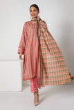 Khaadi A L ALA22337 Pink Cambric Lawn 2022