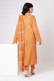 Khaadi A L ALA22342 Orange Cambric Lawn 2022