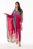 Khaadi A L ALA22353 Pink Cambric Lawn 2022