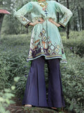 Almirah ALP-2PS 1007 Sea Green Lawn Collection 2021