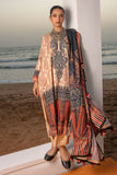 Khaadi Fabrics 3 Piece Suit Printed Marina Twill AMA231004 Winter Collection