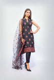 Bareeze Festivals Bnl617 Black Dress