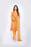 Bareeze Floral Folk Ch2806 Orange Dress