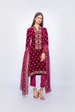 Bareeze Antique Range Bnl628 Maroon Dress