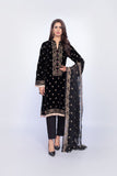 Bareeze Antique Range Bnl628 Black Dress