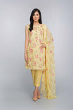 Bareeze Houy Hock Bnl402 Yellow Dress