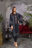 Bareeze Orchid Twist Ch3043 Blue Dress
