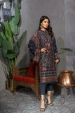 Bareeze Damascus Range Ch3051 Navy Blue Dress