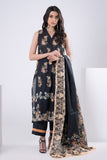 Khaadi ASl22201 Black Eid Lawn Collection 2022