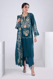 Khaadi ASl22203 Teal Eid Lawn Collection 2022
