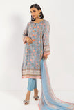 Khaadi AV22203 Blue Eid Lawn Collection 2022