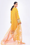 Khaadi A V AV22204 Yellow Cambric Lawn 2022