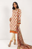 Khaadi A V AV22217 Yellow Cambric Lawn 2022