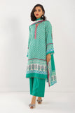 Khaadi A V AV22218 Green Cambric Lawn 2022