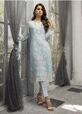 Azure AZU21-FK2 Azure Mist Chiffon Formal Kurti 2021