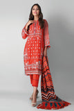 Khaadi B21314 Red Autumn Collection 2021