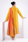 Khaadi Bco22204 Yellow Eid Collection 2022