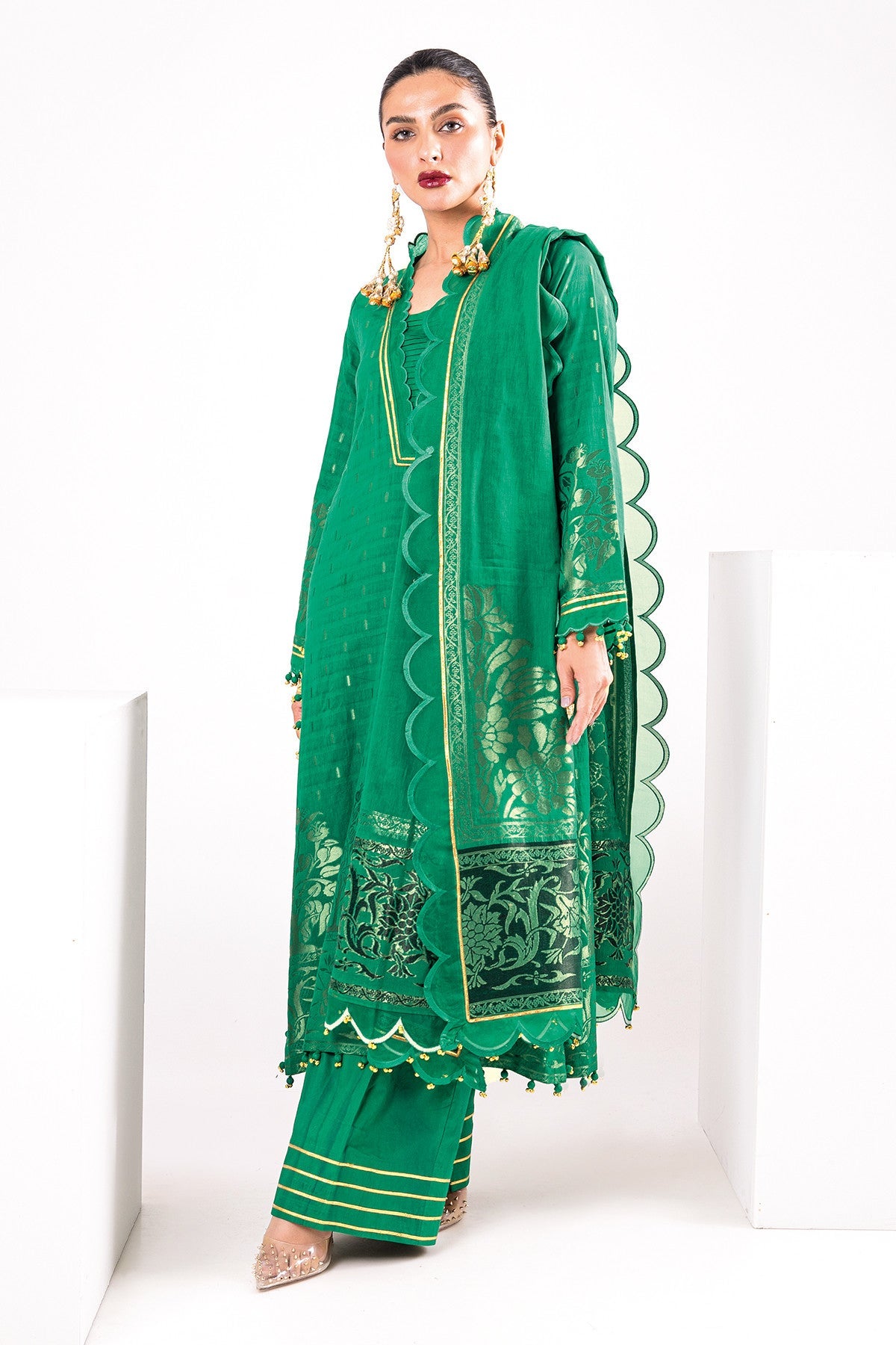 Khaadi Bco22208 Coral Eid Collection 2022