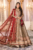 Maria B Burnt Gold and Maroon (BD-2401) Heritage Eid Collection 2022