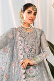 Maria B Pearl Blue and Ash Pink (BD-2403) Heritage Eid Collection 2022