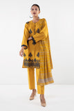 Khaadi B D BDO22208 Yellow Cambric Lawn 2022