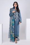 Khaadi BLA22215 Blue Eid Lawn Collection 2022