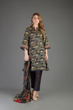 Bareeze Printed Pr884 Black Dress