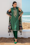 Khaadi Fabrics 3 Piece Suit Printed Embroidered Light Khaddar BLK231007 Winter Collection