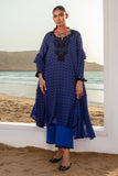 Khaadi Fabrics 3 Piece Suit Printed Embroidered Light Khaddar BLK231008 Winter Collection