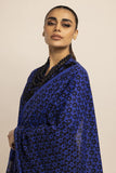 Khaadi Fabrics 3 Piece Suit Printed Embroidered Light Khaddar BLK231008 Winter Collection