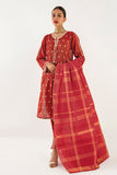Khaadi Bme22201 Red Summer Collection 2022