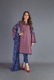Bareeze Huner Kada Bnl1007 Navy Blue Dress