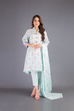 Bareeze Pearls On Sand Bnl1053 Aqua Dress